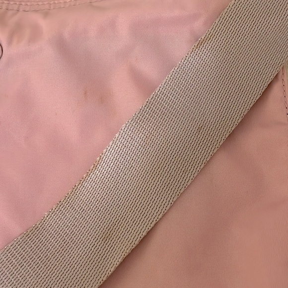 Prada Vela Sport Pink Nylon Messenger Crossbody Bag